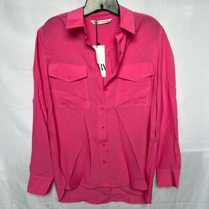 Zara Oversized Button Down